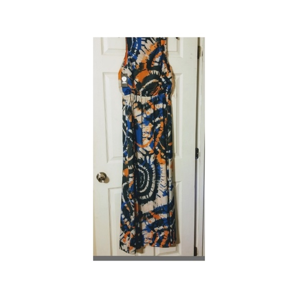 Vince Camuto Tritik Button Down Maxi - Picture 6 of 6